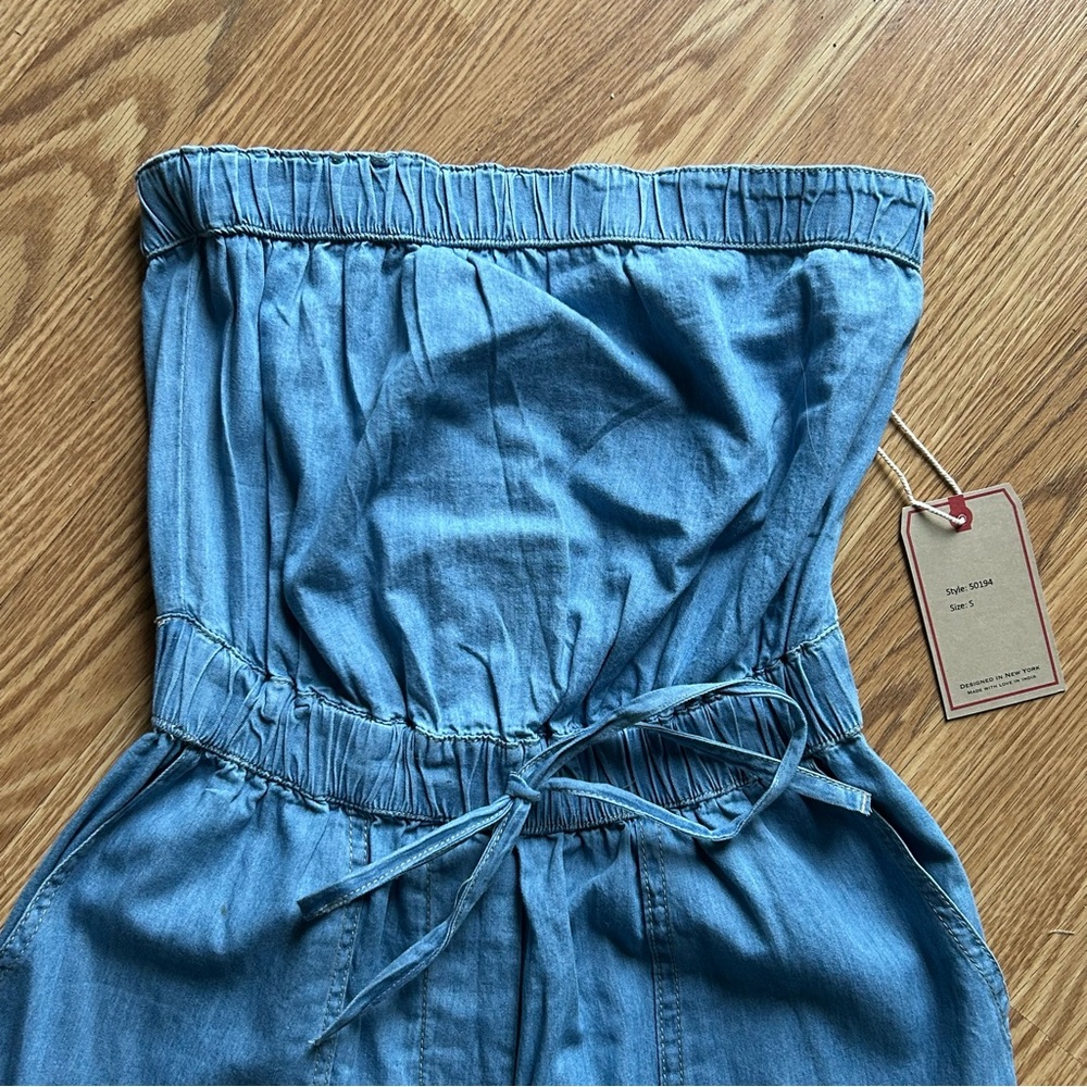 NWT Denim Jumpsuit - Picture 5 of 6